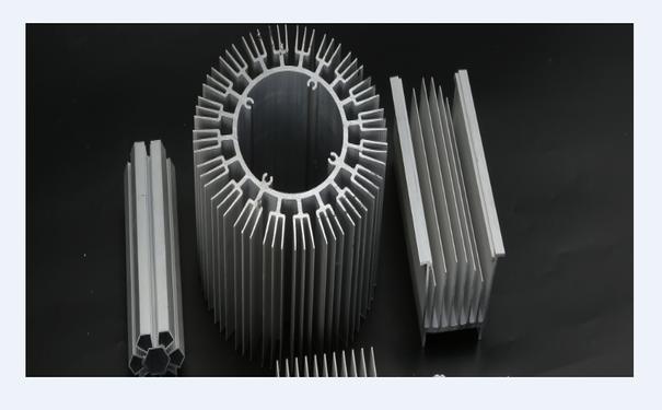 6063铝合金型材散热器 6063铝合金型材散热器
